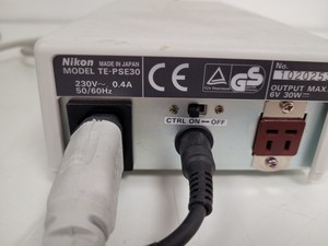Thumbnail image of Nikon Eclipse TE200 Inverted Microscope & Power Supply Lab