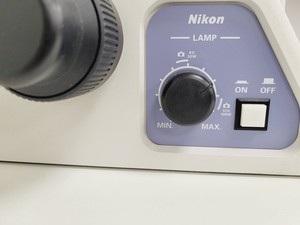 Thumbnail image of Nikon Eclipse TE200 Inverted Microscope & Power Supply Lab