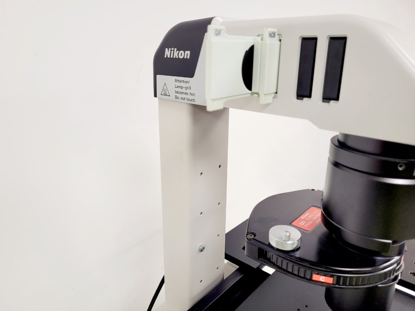 Image of Nikon Eclipse TE200 Inverted Microscope & Power Supply Lab