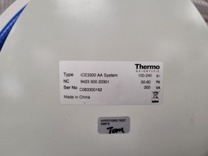 Thumbnail image of Thermo Scientific AAS iCE 3300 System Lab