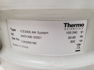 Thumbnail image of Thermo Scientific AAS iCE 3300 System Lab