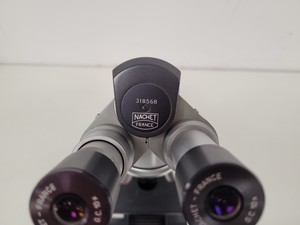 Thumbnail image of Nachet France NS 200 Binocular Compound Microscope with 3 x Objectives Lab