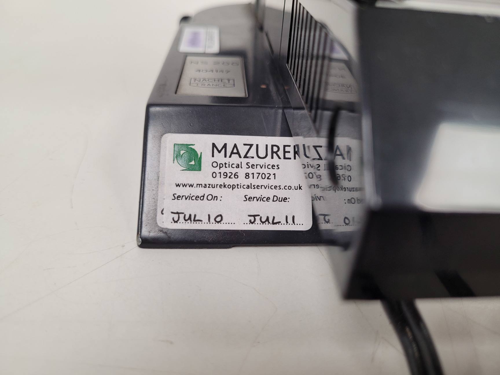 Image of Nachet France NS 200 Binocular Compound Microscope with 3 x Objectives Lab
