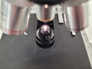 Thumbnail image of Nachet France NS 200 Binocular Compound Microscope with 3 x Objectives Lab