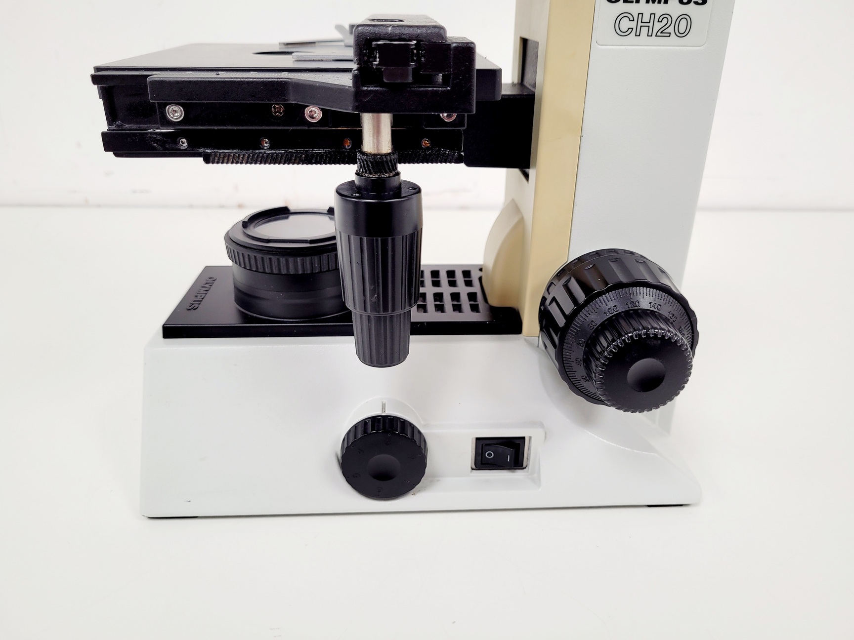 Image of Olympus CH20 Compound Microscope  Model: CH20BIMF200 with 2 x Objectives Lab