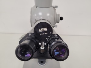 Thumbnail image of Carl Zeiss 9901 Compound Microscope with 5 x Objectives 160/- Lab