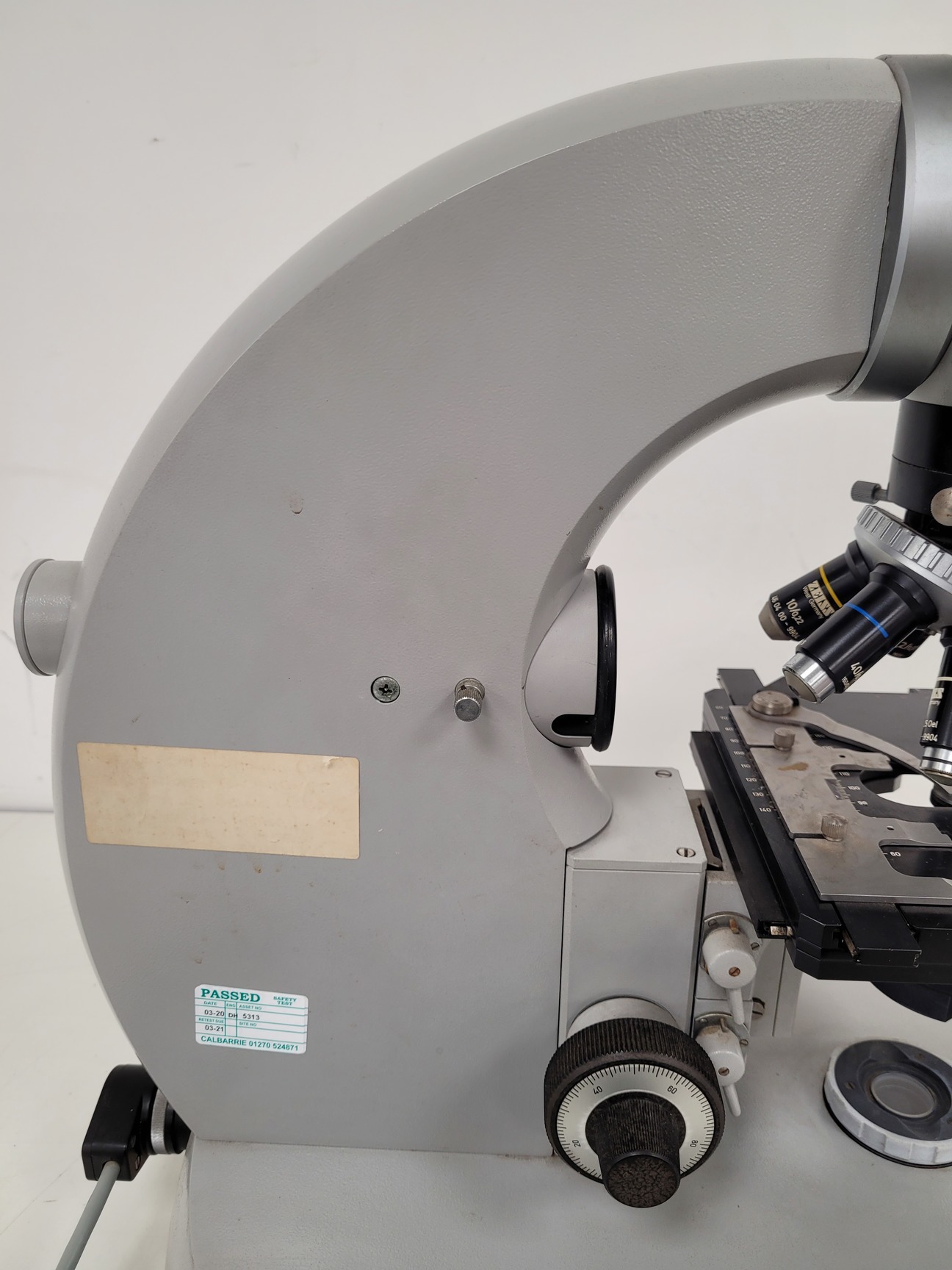 Image of Carl Zeiss 9901 Compound Microscope with 5 x Objectives 160/- Lab