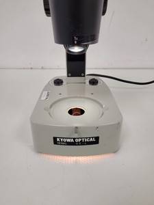 Thumbnail image of Kyowa Optical Stereo Zoom Microscope  Model: SE-L Lab