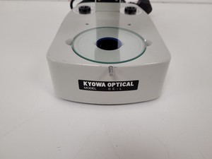 Thumbnail image of Kyowa Optical Stereo Zoom Microscope Model: SE-L - 3x, 1x Lab