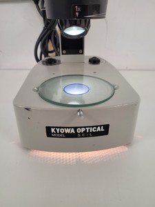 Thumbnail image of Kyowa Optical 1x, 3x, Stereo Zoom Microscope  Model: SE-L Lab