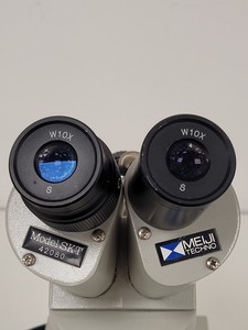 Thumbnail image of Meiji Techno Stereo Zoom Microscope Model SKT Lab