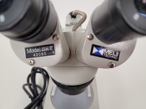 Thumbnail image of Meiji Techno Stereo Zoom Microscope Model SKT Lab