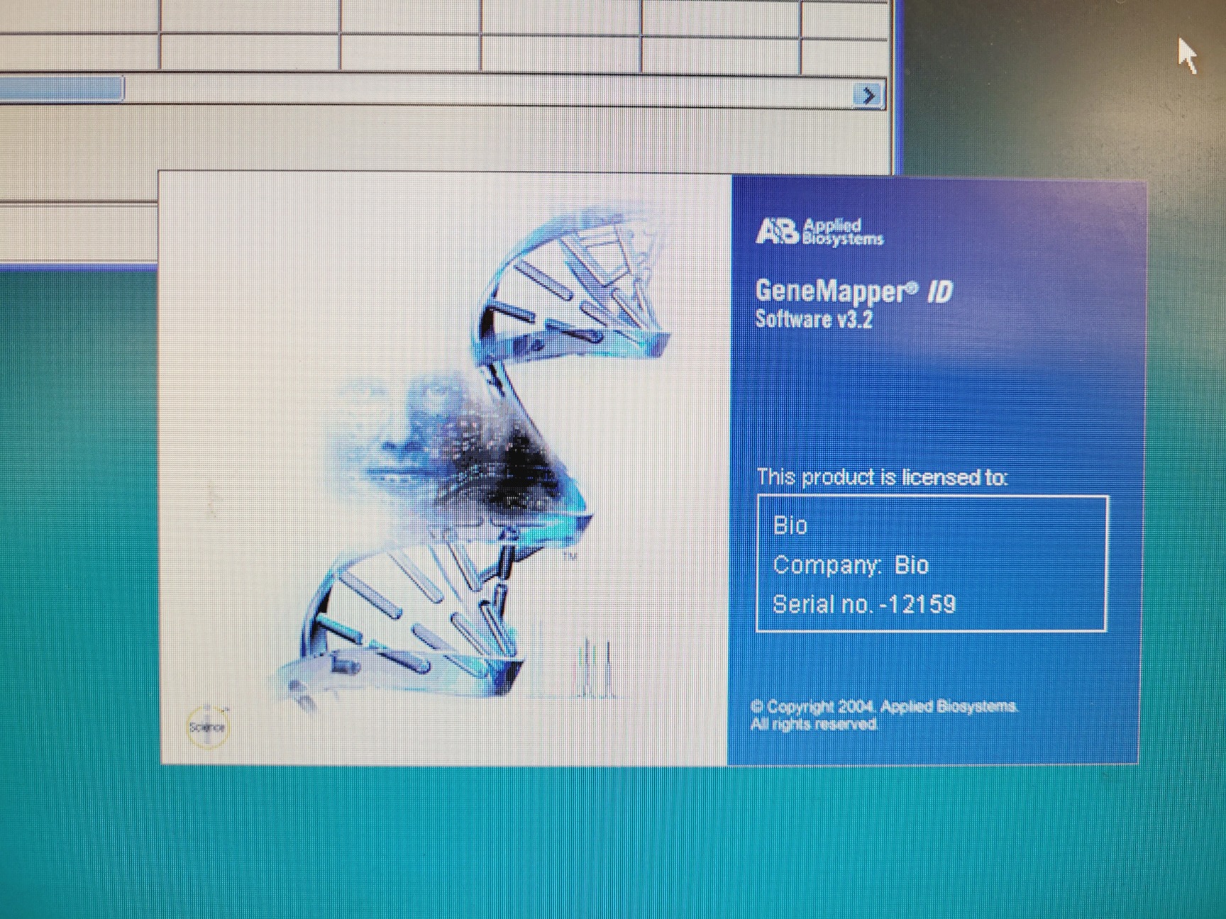 Image of Applied Biosystems ABI Prism 310 Genetic Analysis System Lab