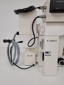 Thumbnail image of Carl Zeiss AxioPlan 2 Fluorescence Phase Contrast Microscope w/ 1 x Objective