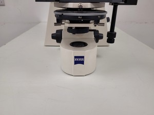 Thumbnail image of Carl Zeiss AxioPlan 2 Fluorescence Phase Contrast Microscope w/ 1 x Objective
