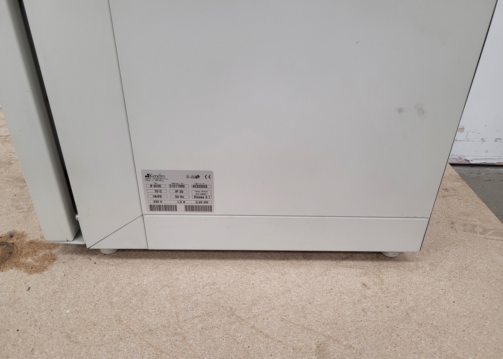 Image of Thermo Heraeus T 6030 Benchtop Heating Drying Laboratory Oven Lab