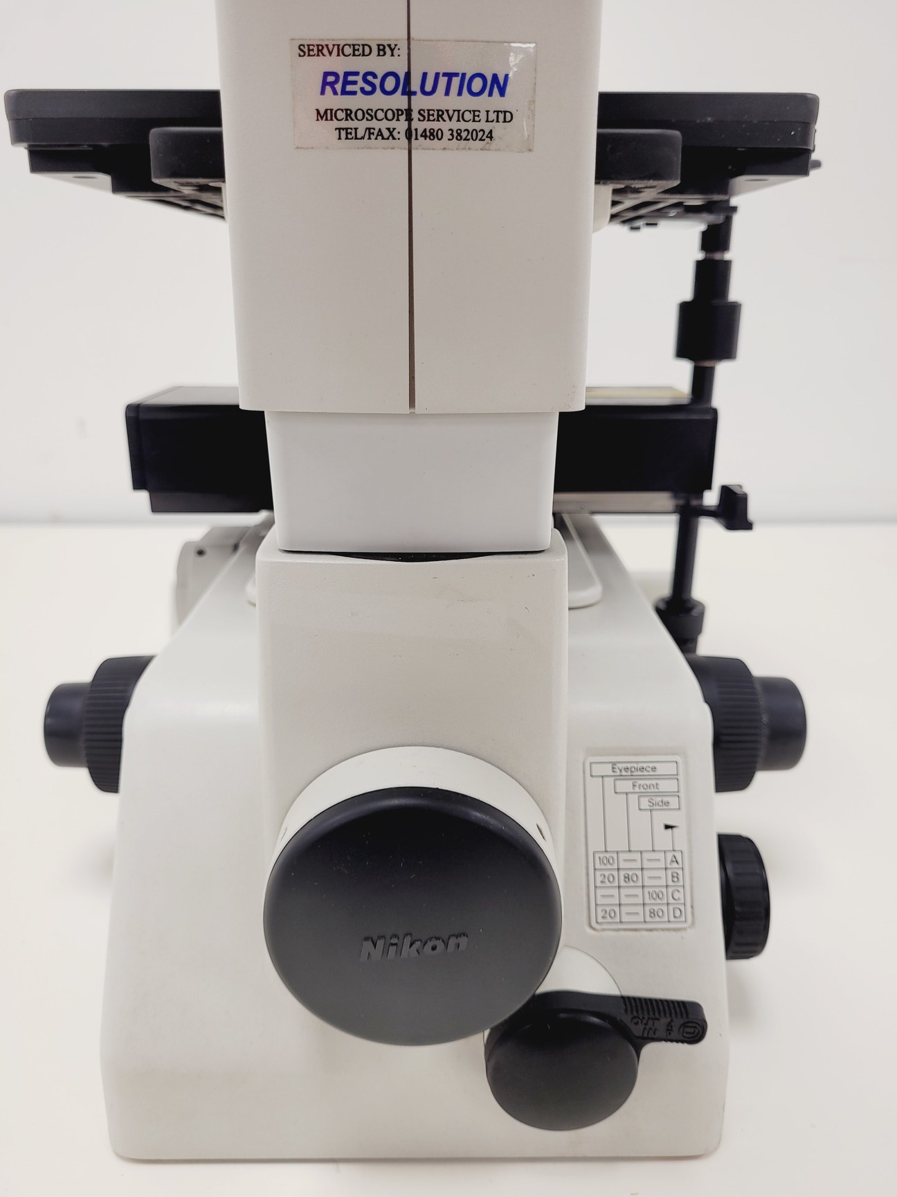 Image of Nikon Eclipse TE300 Microscope Inverted Fluorescence Microscope Lab Faulty