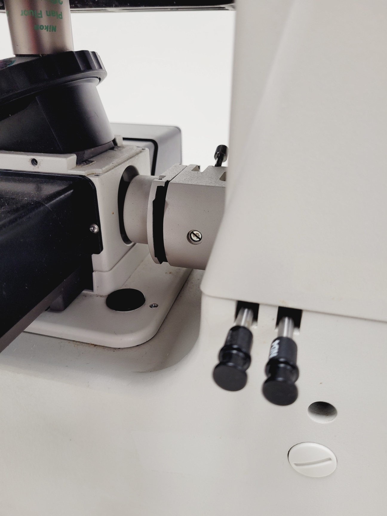 Image of Nikon Eclipse TE300 Microscope Inverted Fluorescence Microscope Lab Faulty