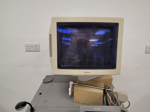 Thumbnail image of Aloka ProSound Ultrasound Diagnostic System  Model: SSD-5500 Lab Spares/Repairs
