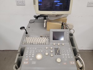 Thumbnail image of Aloka ProSound Ultrasound Diagnostic System  Model: SSD-5500 Lab Spares/Repairs