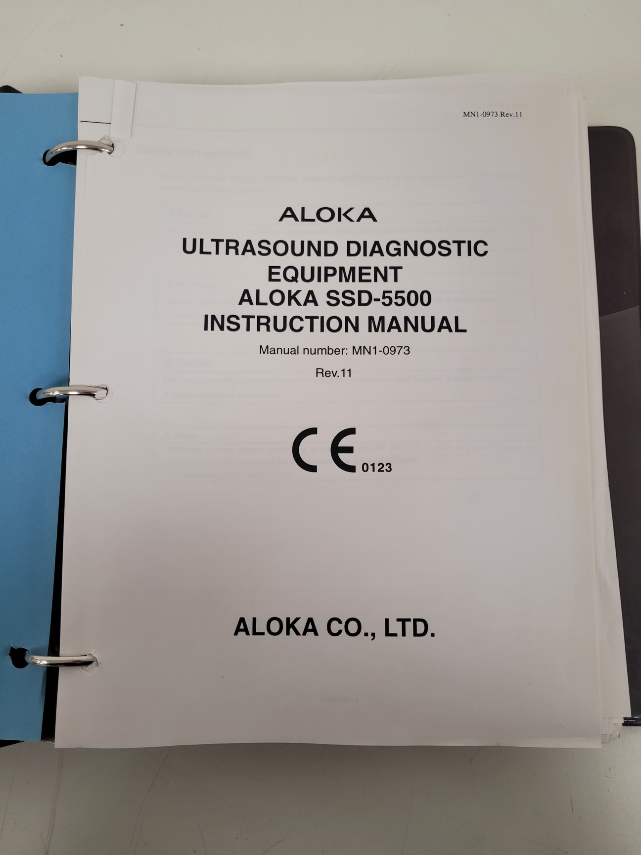 Image of Aloka ProSound Ultrasound Diagnostic System  Model: SSD-5500 Lab Spares/Repairs