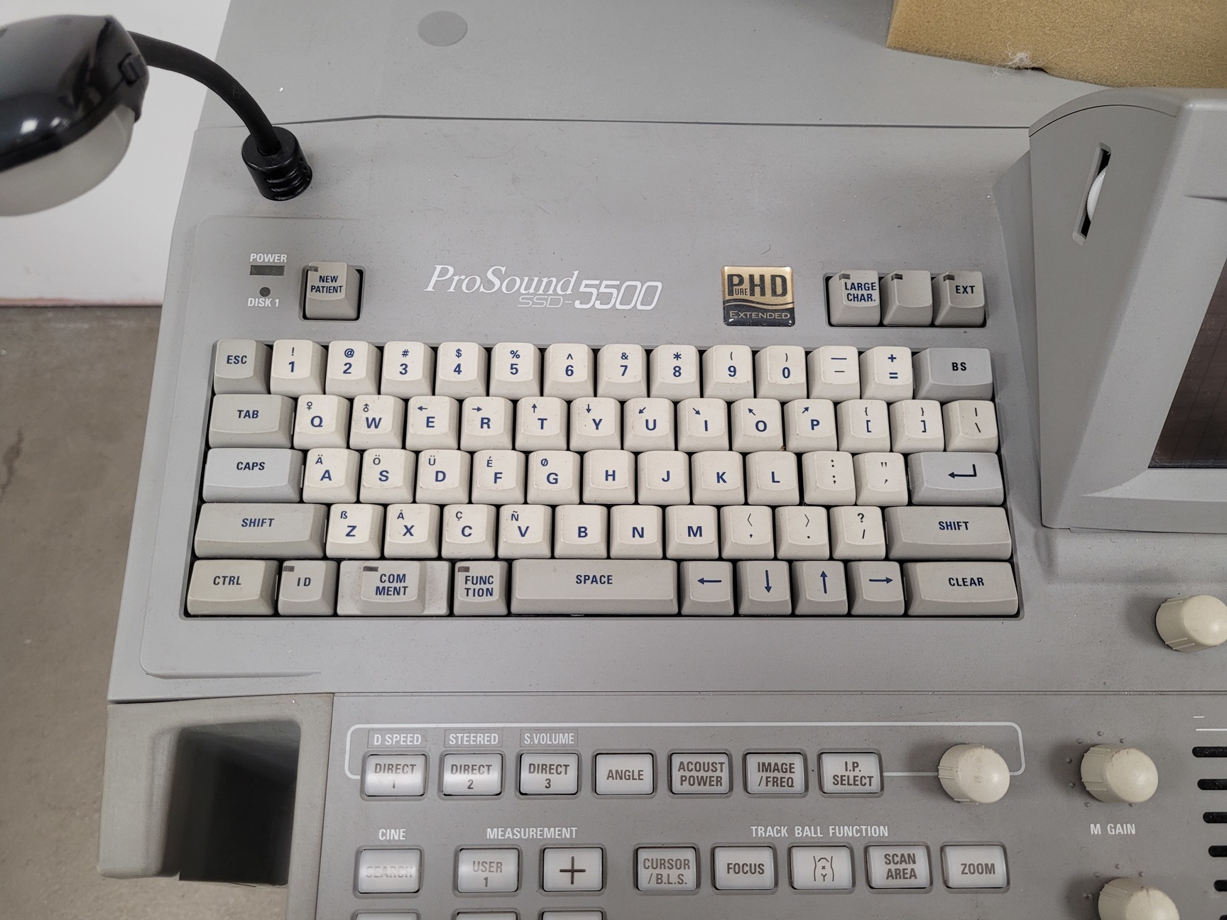 Image of Aloka ProSound Ultrasound Diagnostic System  Model: SSD-5500 Lab Spares/Repairs