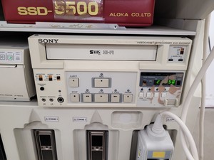 Thumbnail image of Aloka ProSound Ultrasound Diagnostic System  Model: SSD-5500 Lab Spares/Repairs