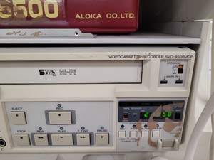 Thumbnail image of Aloka ProSound Ultrasound Diagnostic System  Model: SSD-5500 Lab Spares/Repairs