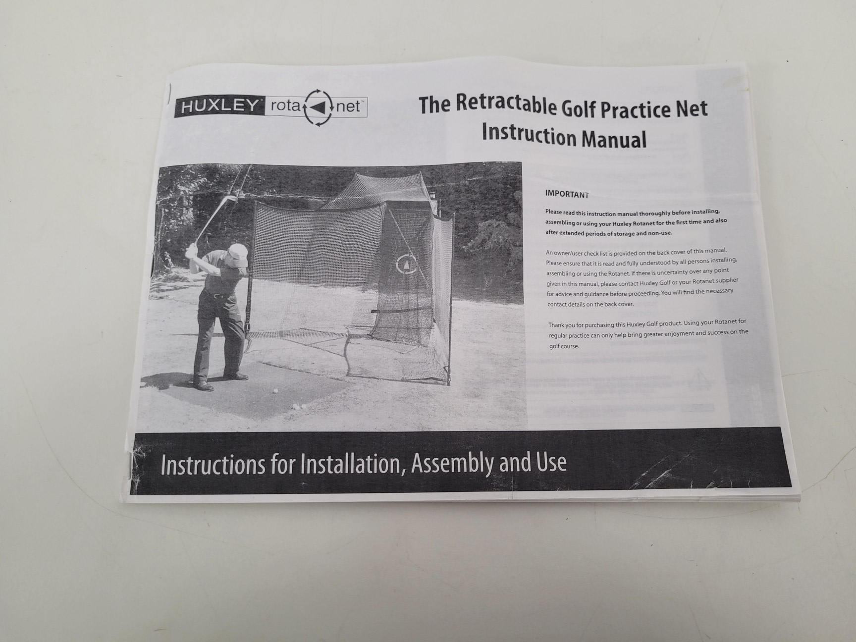 Image of Rotanet Retractable Golf Practice Net