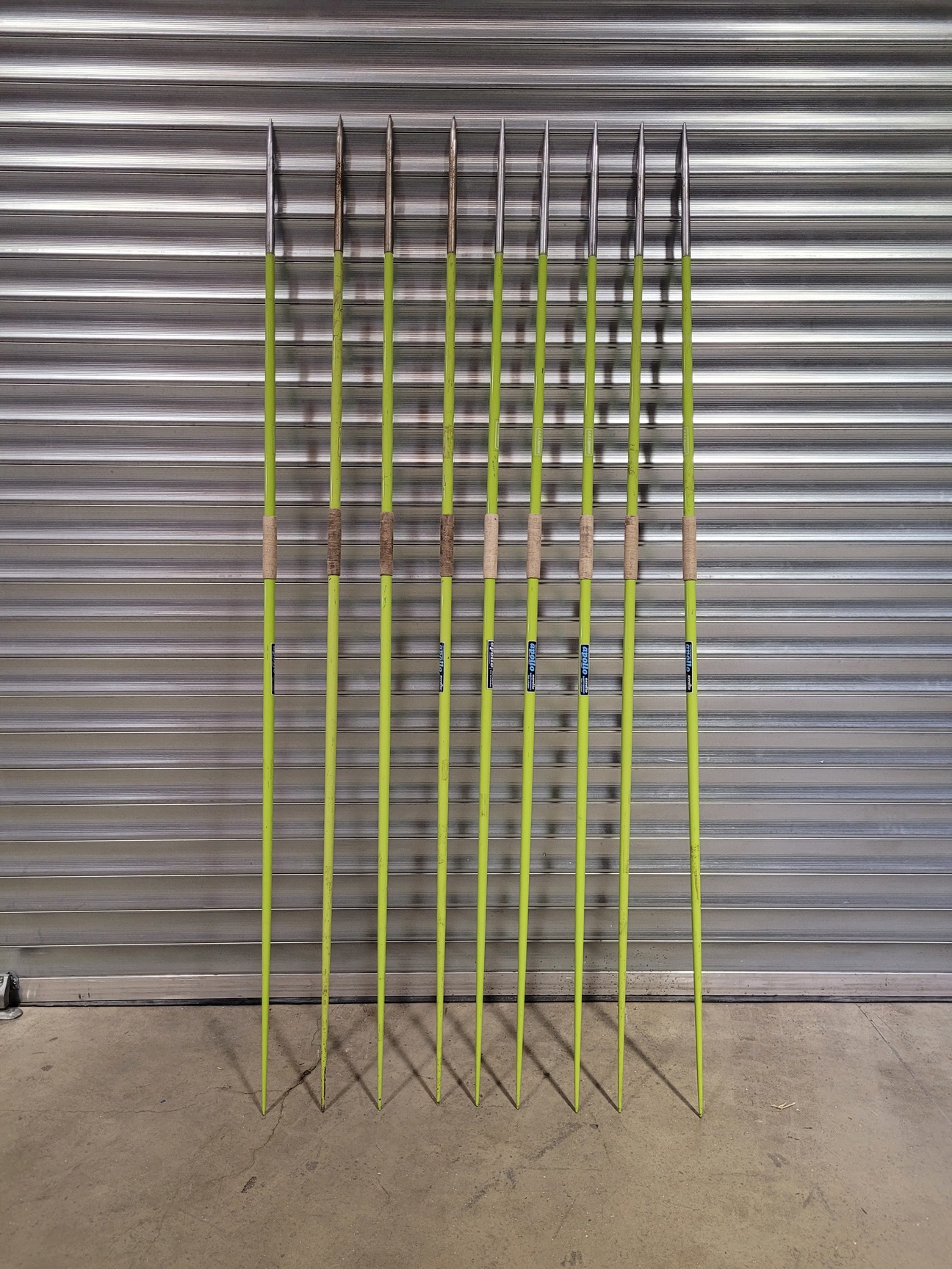 Image of Job Lot of 13 Javelins - Various Colours & Sizes