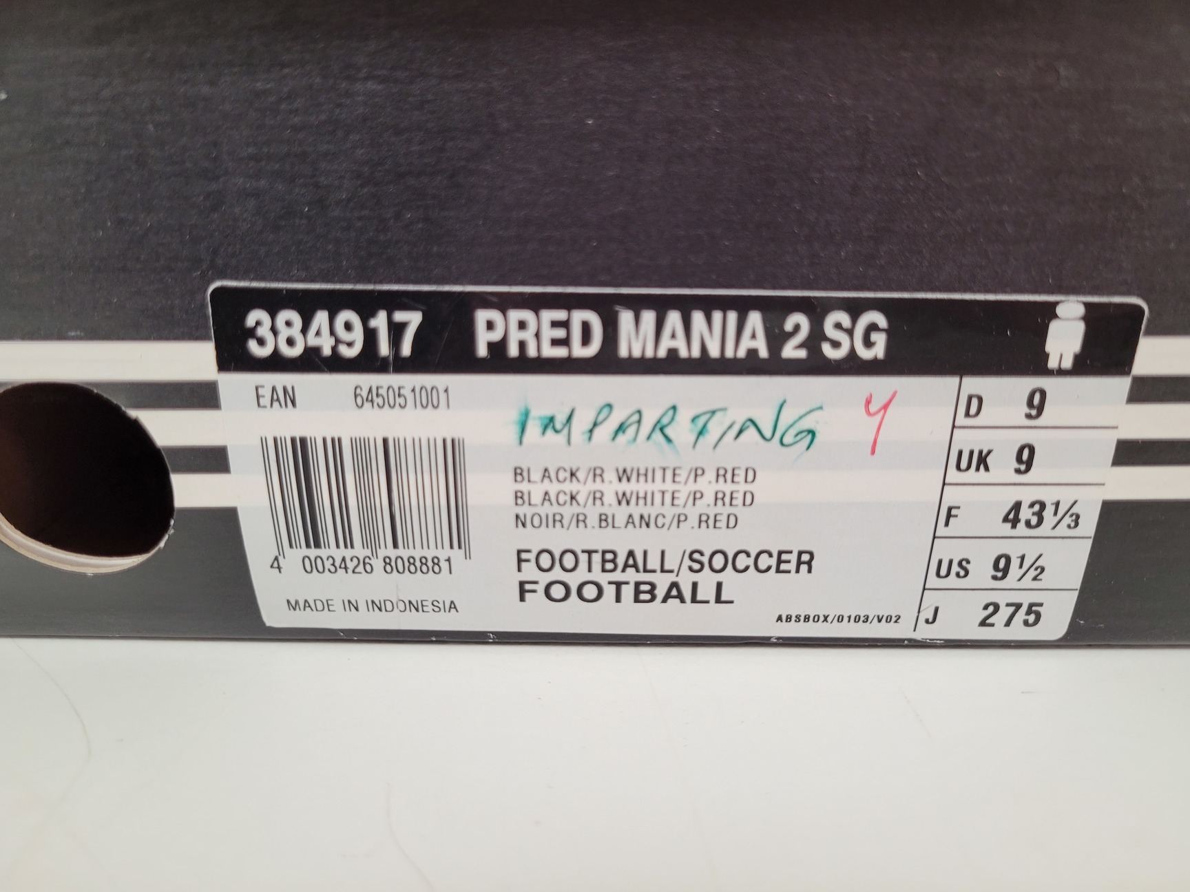 Image of 6 x Pairs Vintage Football Boots - Adidas Predator Mania, Umbro Owen Signature