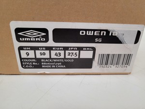 Thumbnail image of 6 x Pairs Vintage Football Boots - Adidas Predator Mania, Umbro Owen Signature