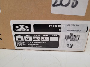 Thumbnail image of 6 x Pairs Vintage Football Boots - Adidas Predator Mania, Umbro Owen Signature