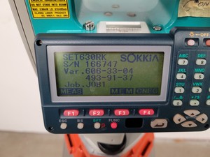 Thumbnail image of Sokkia SET630RK Surveying Total Station with Tripod 