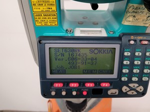 Thumbnail image of Sokkia Surveying Total Station Type: SET630RK with Tripod