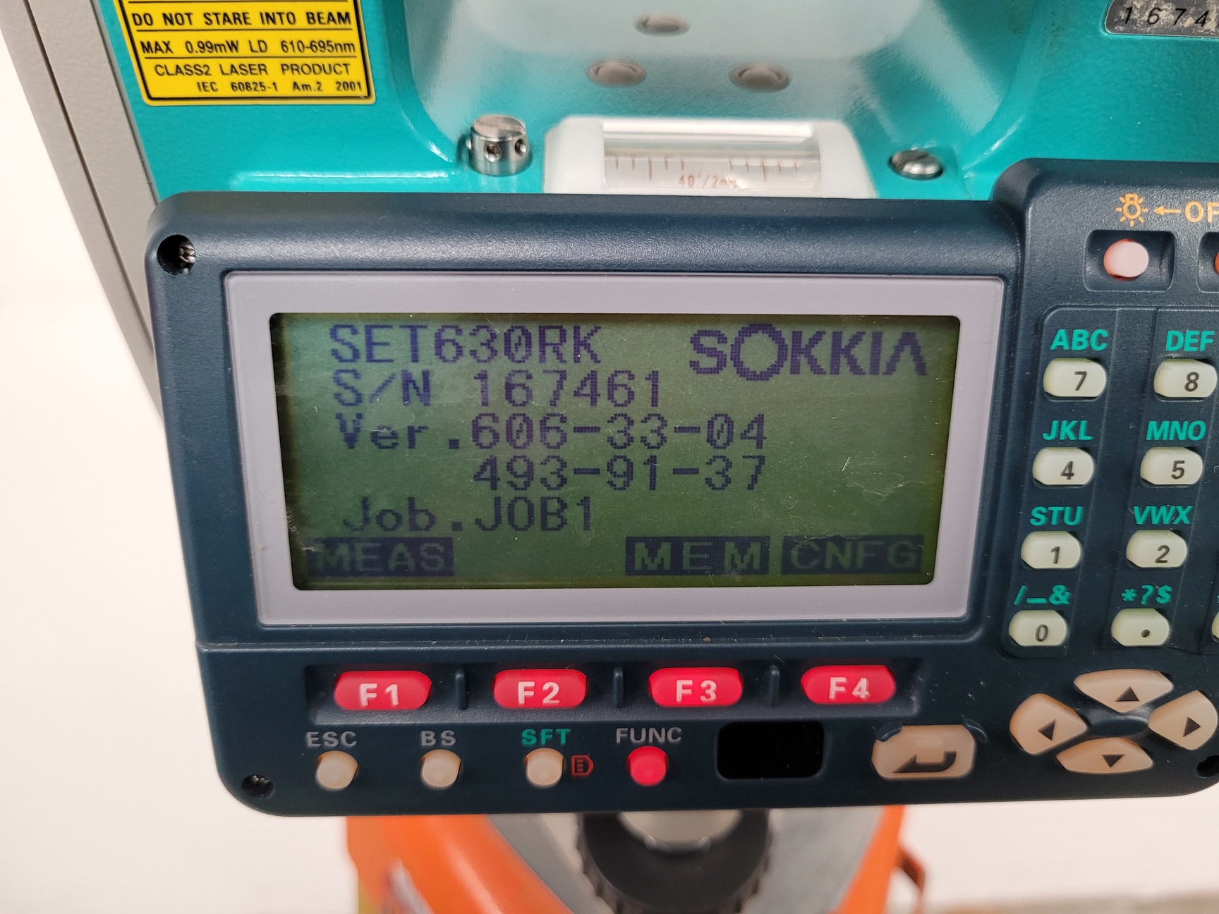 Image of Sokkia Surveying Total Station Type: SET630RK & Topcon Tripod
