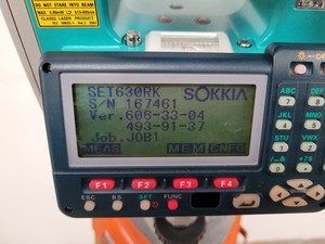Thumbnail image of Sokkia Surveying Total Station Type: SET630RK & Topcon Tripod