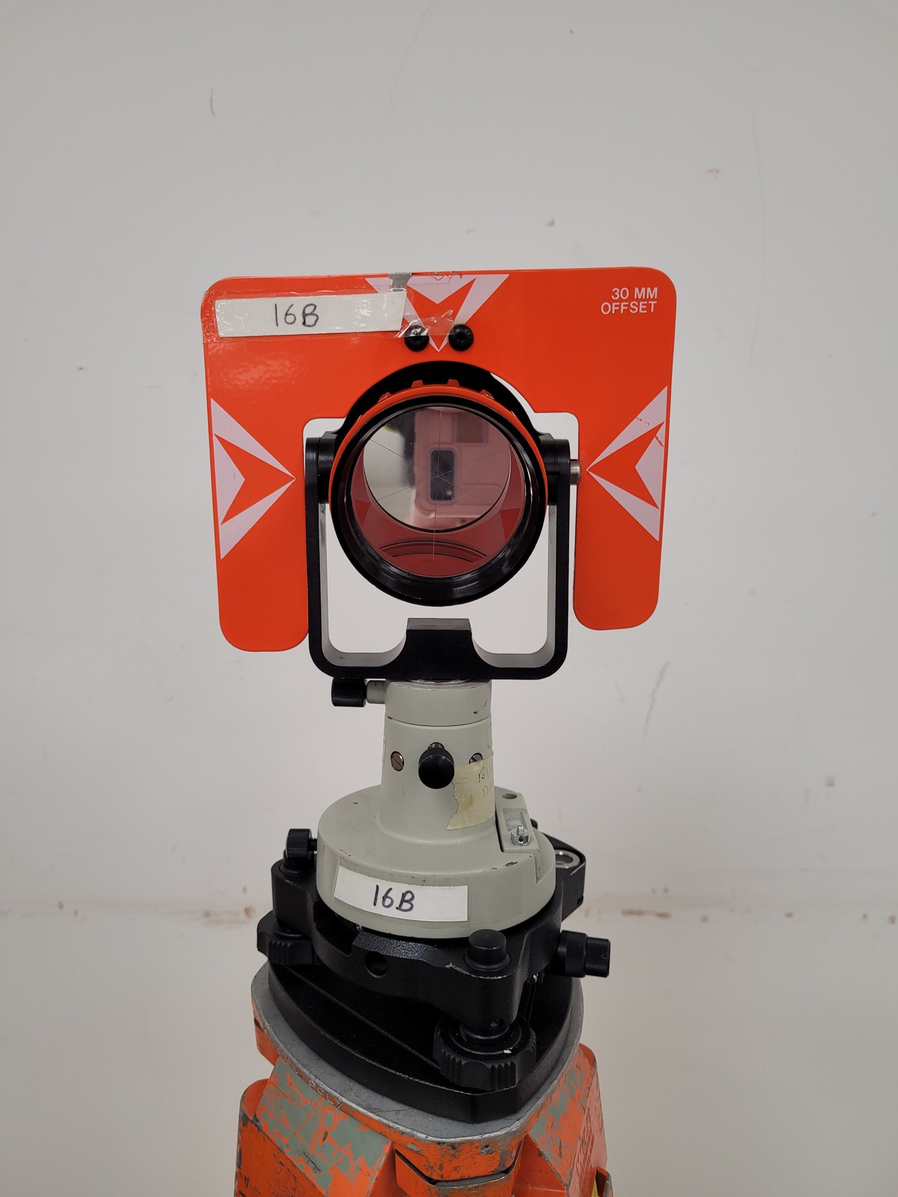 Image of Surveying Reflector Prism, Wild Heerbrugg Surveyor's Tripod & Seco Carry Case