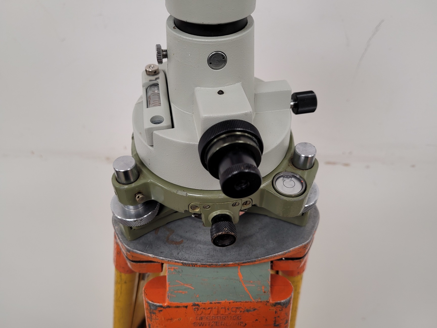 Image of Surveyor's Reflector Prism, Wild Heerbrugg Surveying Tripod & Seco Carry Case