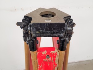 Thumbnail image of Surveying Reflector Prism with Wooden Surveyor's Tripod & Carry Case