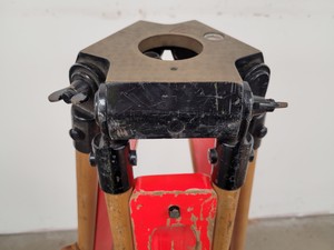 Thumbnail image of Surveying Reflector Prism with Wooden Surveyor's Tripod & Carry Case