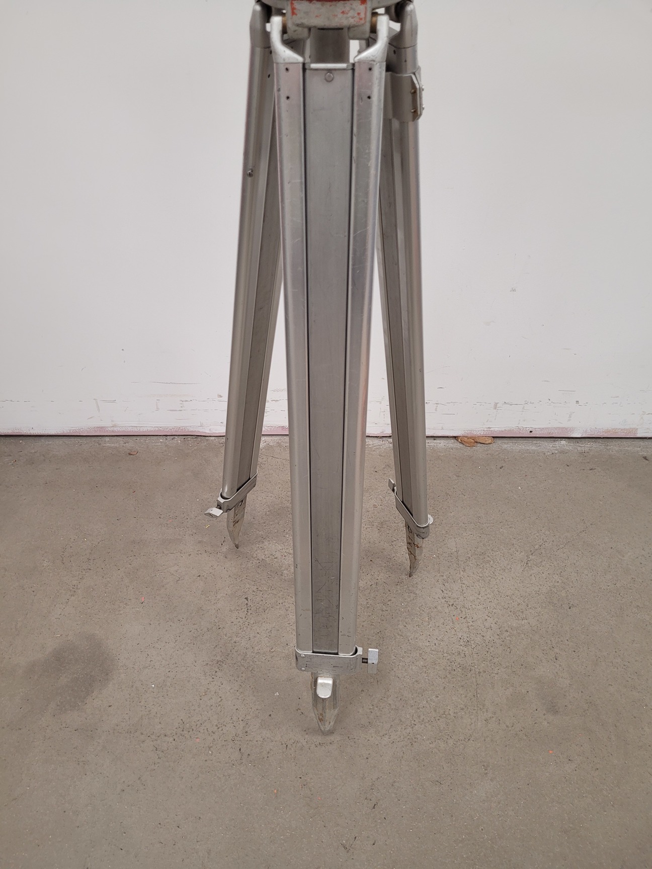 Image of Lot of 6 Surveyor's Tripods - Kern Swiss (Aarau)