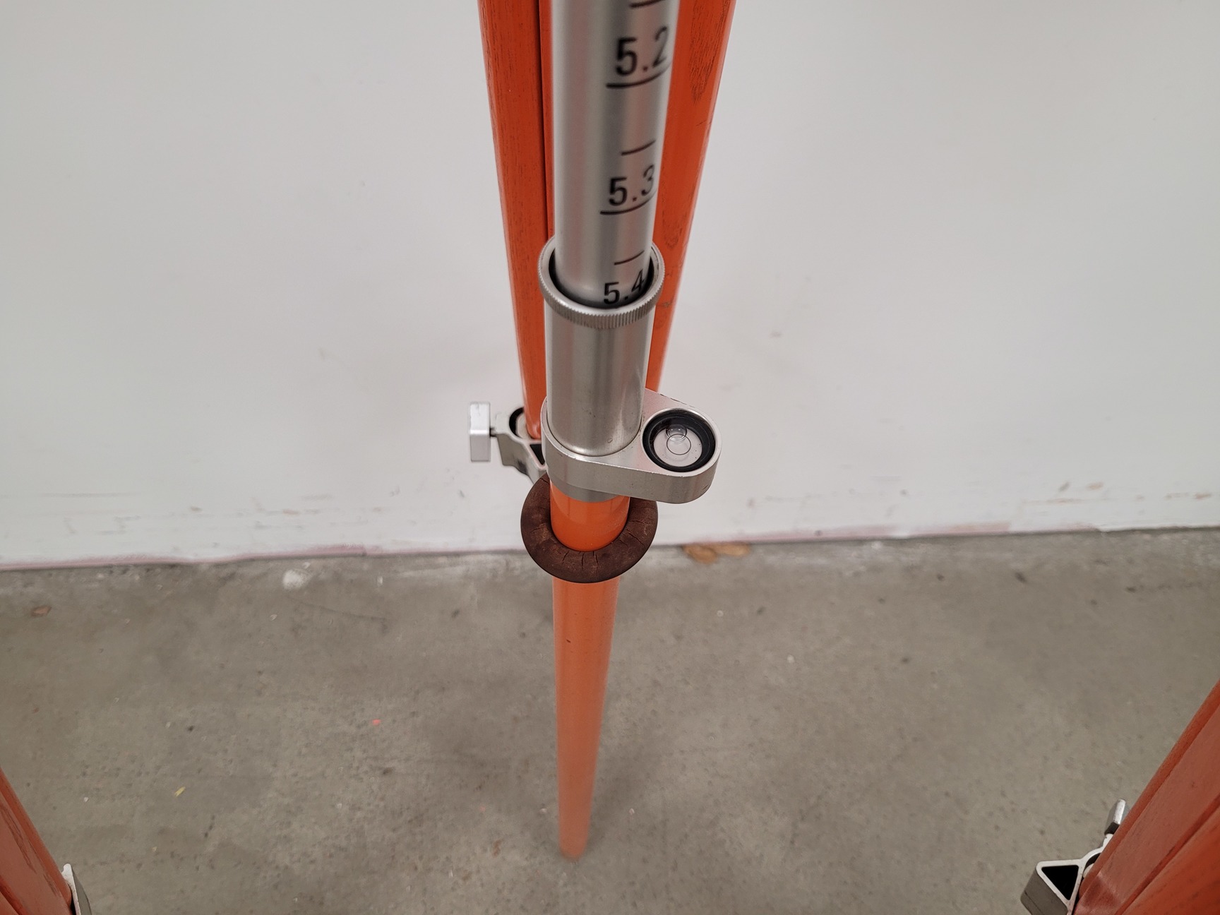 Image of Lot of 6 Surveyor's Tripods - Kern Swiss (Aarau)
