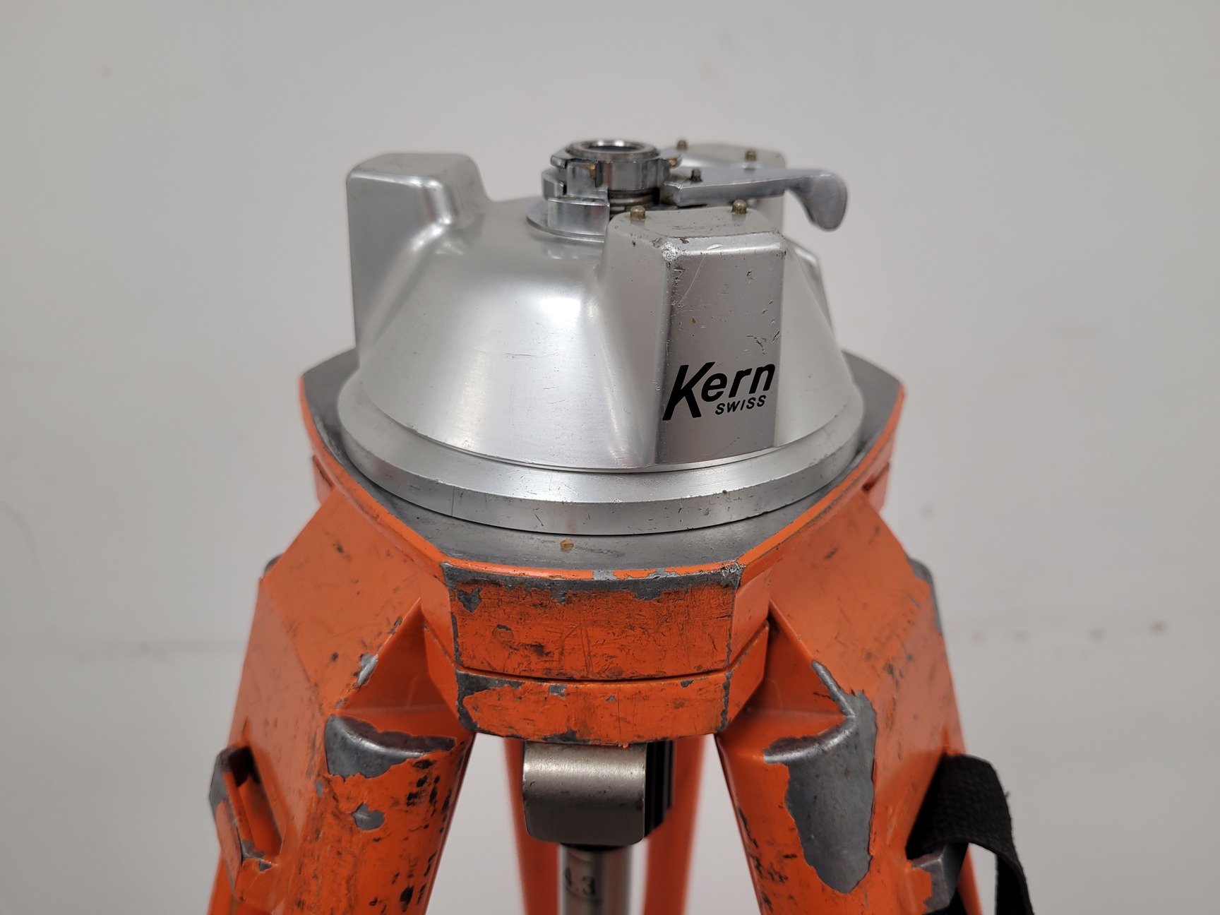 Image of Lot of 6 Surveyor's Tripods - Kern Swiss (Aarau)
