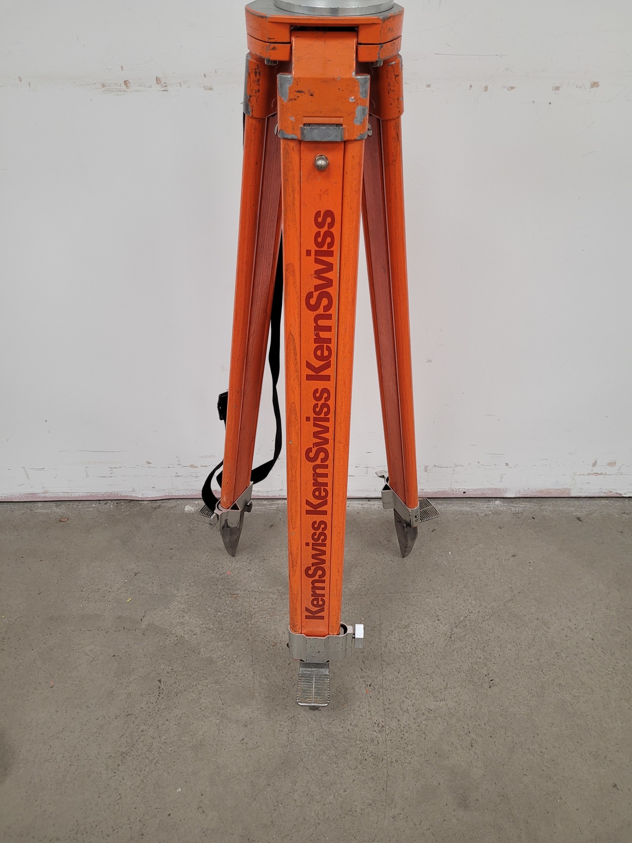 Image of Lot of 6 Surveyor's Tripods - Kern Swiss (Aarau)