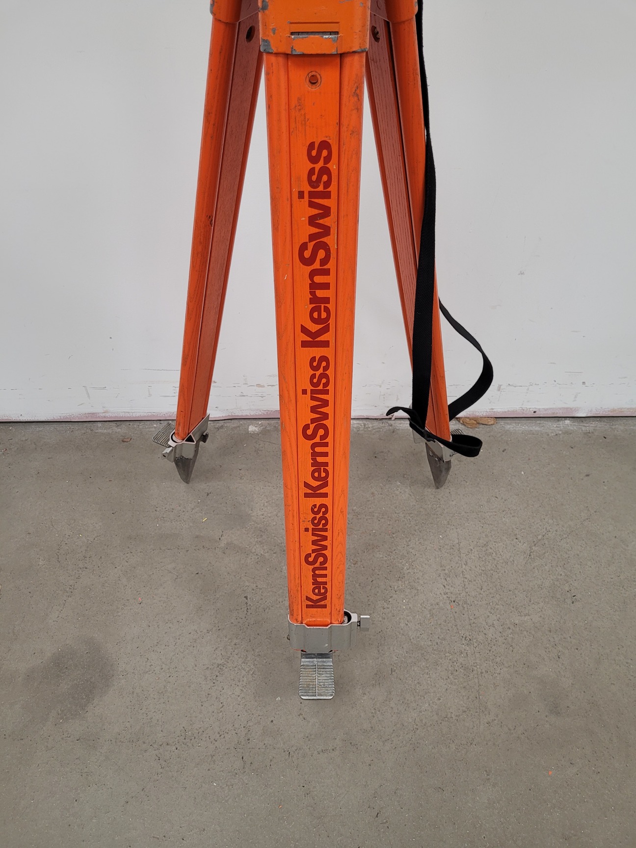 Image of Lot of 6 Surveyor's Tripods - Kern Swiss (Aarau)