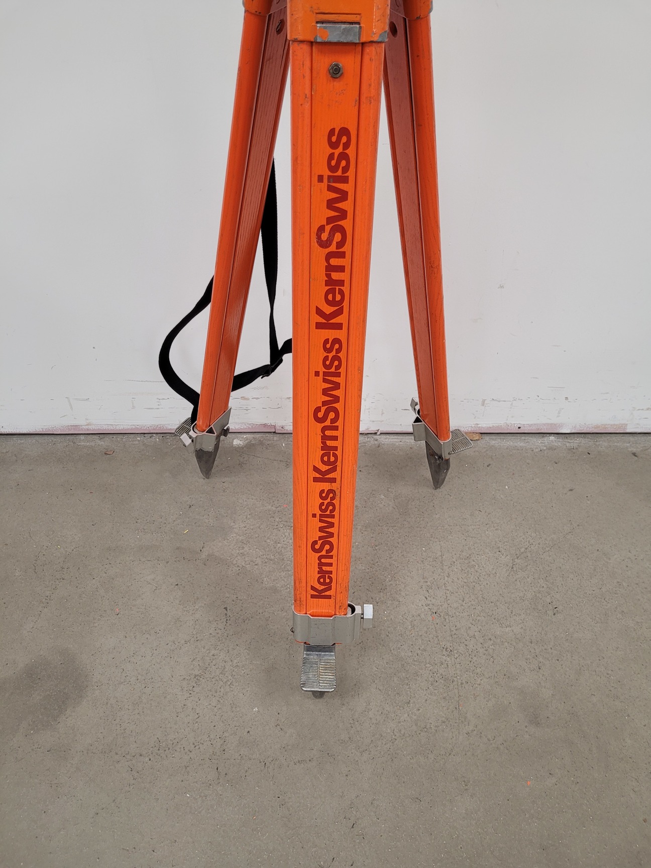 Image of Lot of 6 Surveyor's Tripods - Kern Swiss (Aarau)