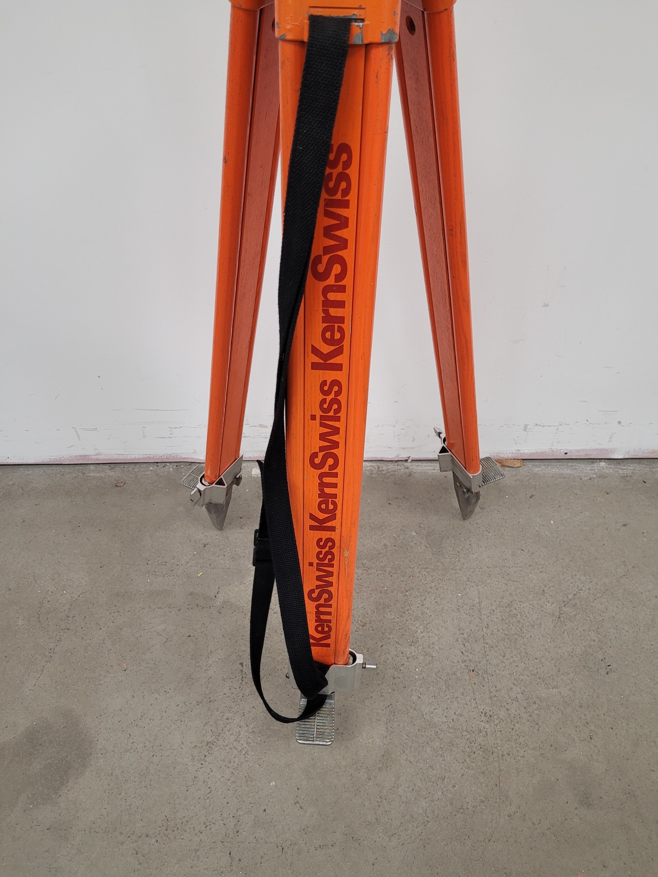 Image of Lot of 6 Surveyor's Tripods - Kern Swiss (Aarau)