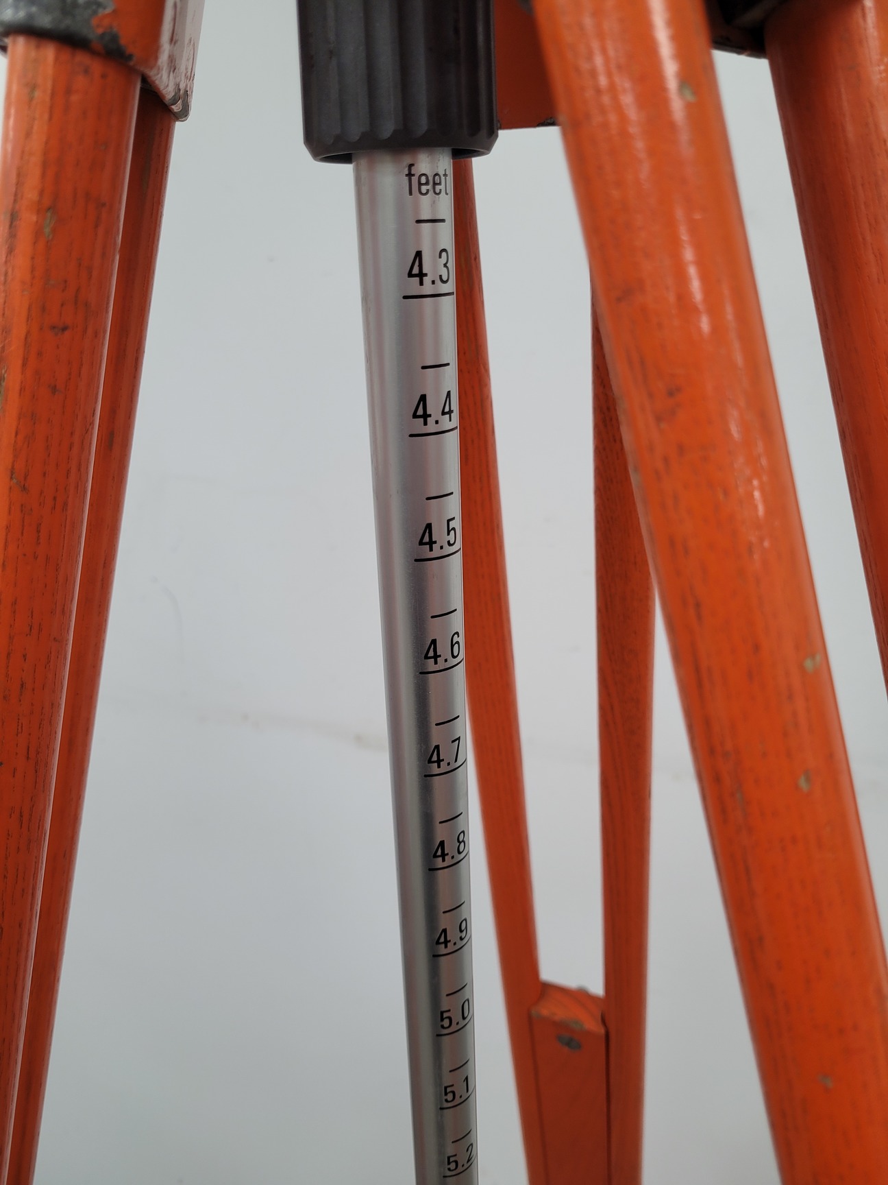 Image of Lot of 6 Surveyor's Tripods - Kern Swiss (Aarau)