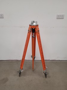 Thumbnail image of Lot of 6 Surveyor's Tripods - Kern Swiss (Aarau)